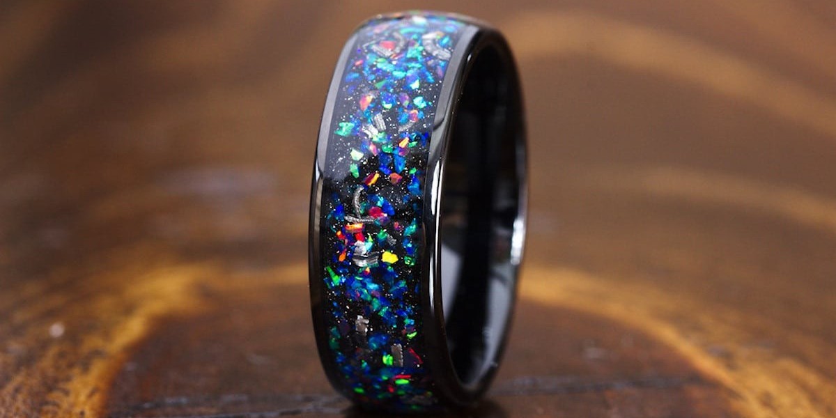 Men's Meteorite Wedding Band: A Unique Choice for Your Special Day