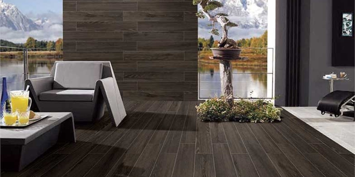 Transform Your Living Room with Wooden Floor Tiles: A Blend of Classic Warmth and Modern Elegance