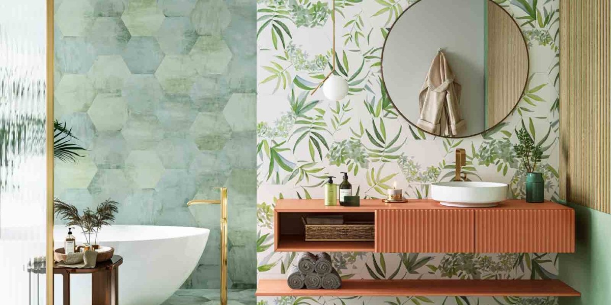 Elevate Your Bathroom with Vibrant Tropical Tiles: A Guide to Creating a Lush Oasis