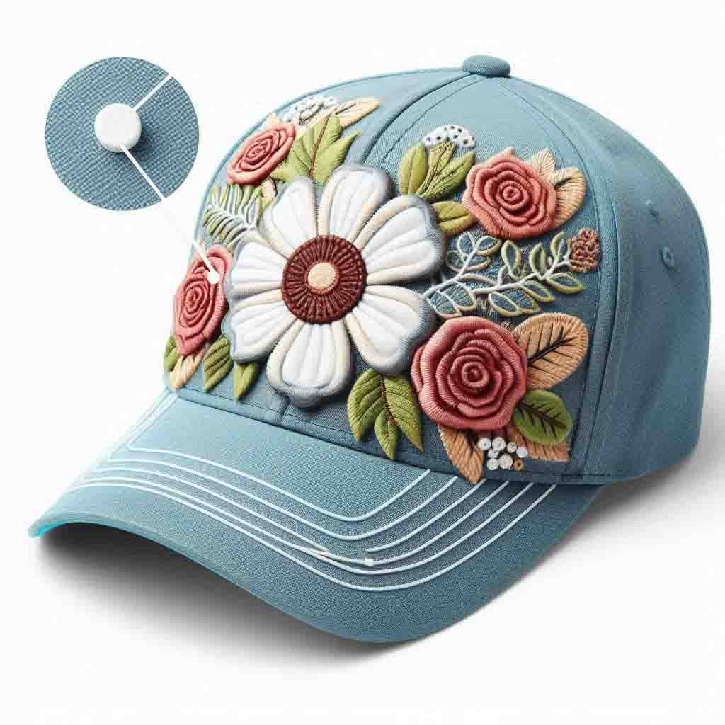 Custom Embroidery Logo Digitizing Services - Custom Hat, Patch