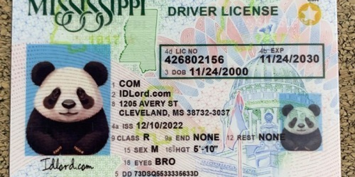 Get Your Authentic-Looking Fake Mississippi Driver’s License Today