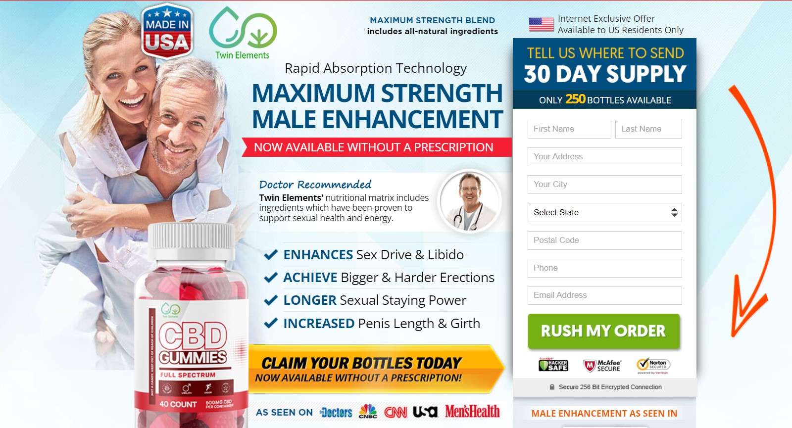 Vigor Plex Male Enhancement CBD Gummies