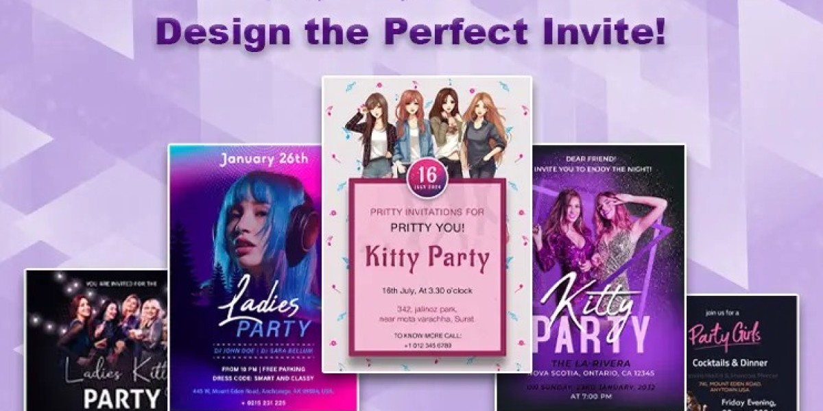 World Best Invitations For Kitty Party