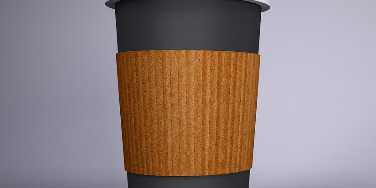 Two types of disposable paper cups