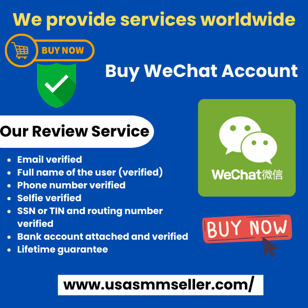 Buy WeChat Accounts | Buy wechat account online