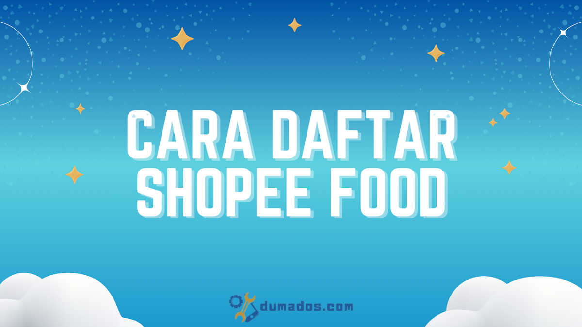 Cara Daftar Shopee Food Resto (Merchant) Usaha Rumahan