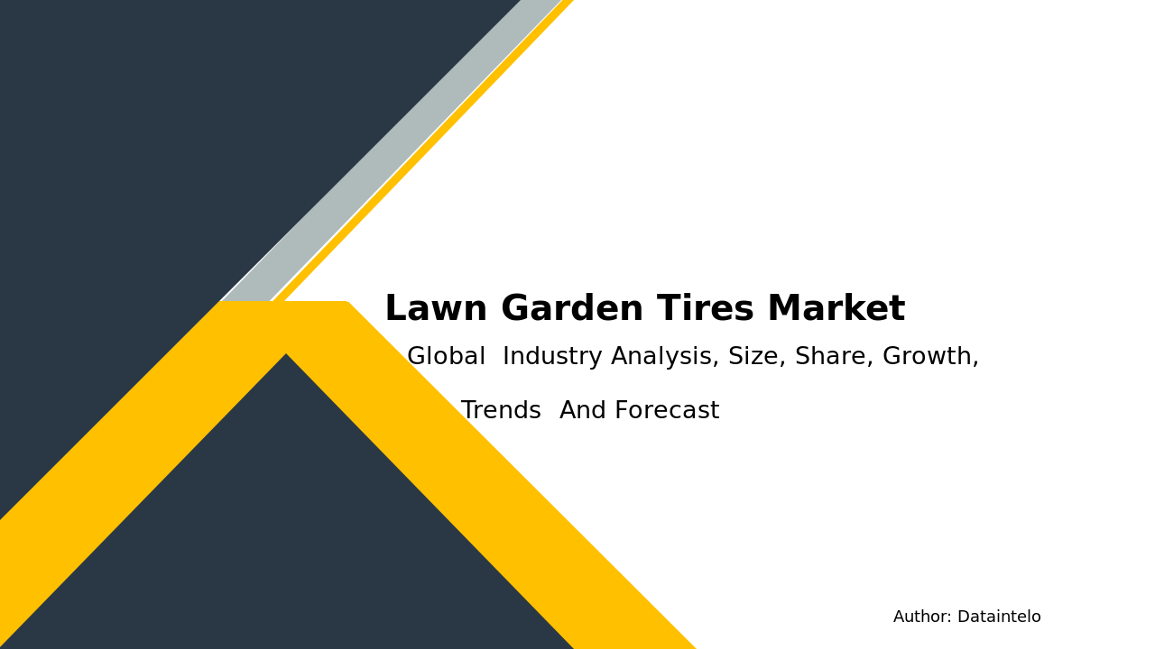 Request For Sample of Lawn & Garden Tires Market Research Report 2032