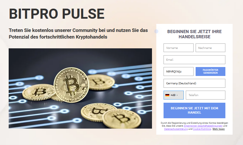 Bitpro Pulse Erfahrungen - Die Offizielle Website 2024!