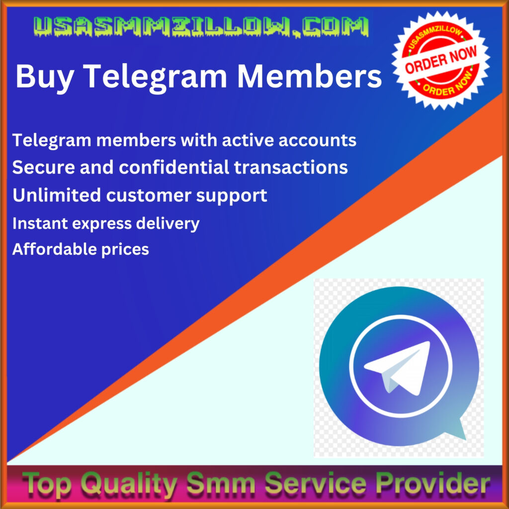 Buy Telegram Members - 100% Real & Cheap (Trusted)