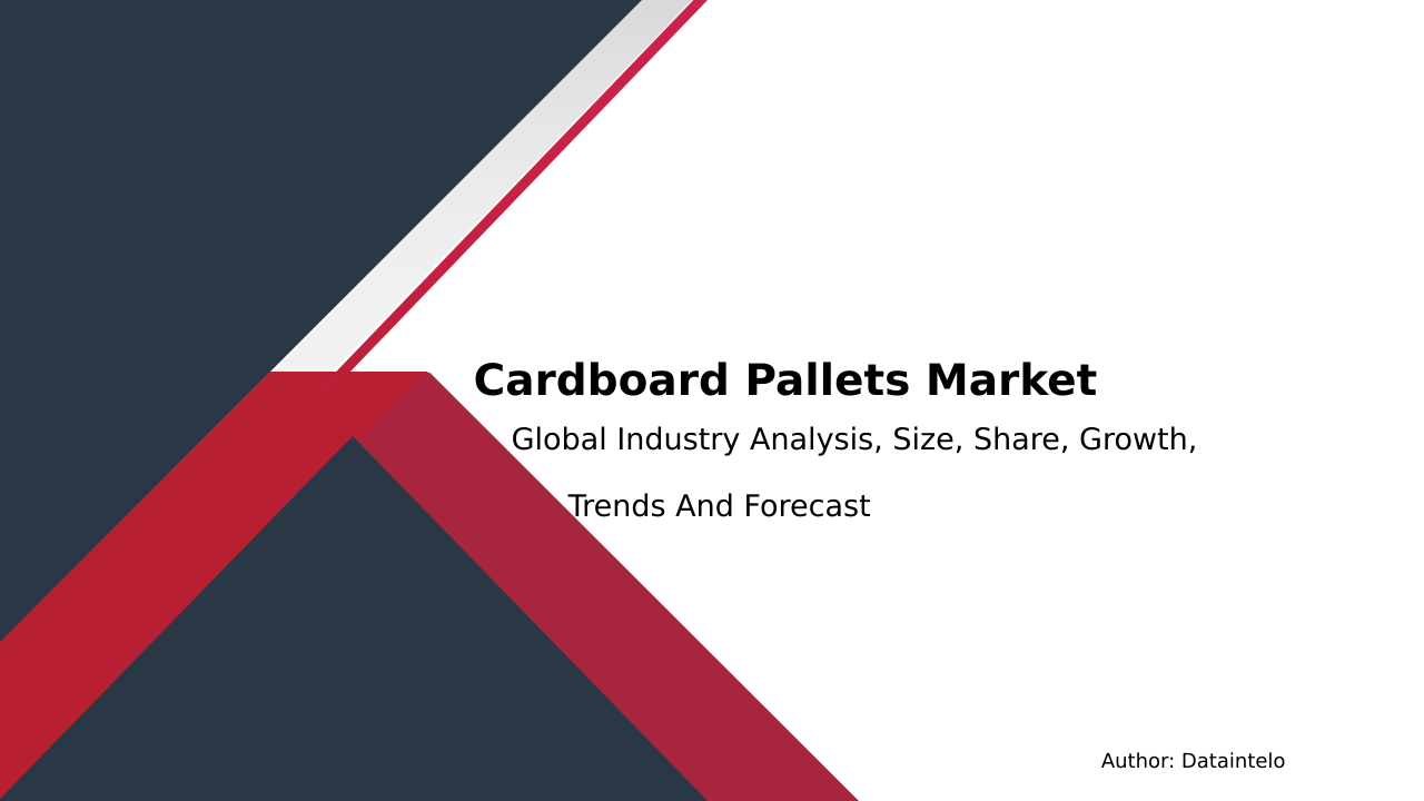 Cardboard Pallets Market Research Report 2032