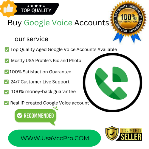 Buy Google Voice Accounts – UsaVccPro