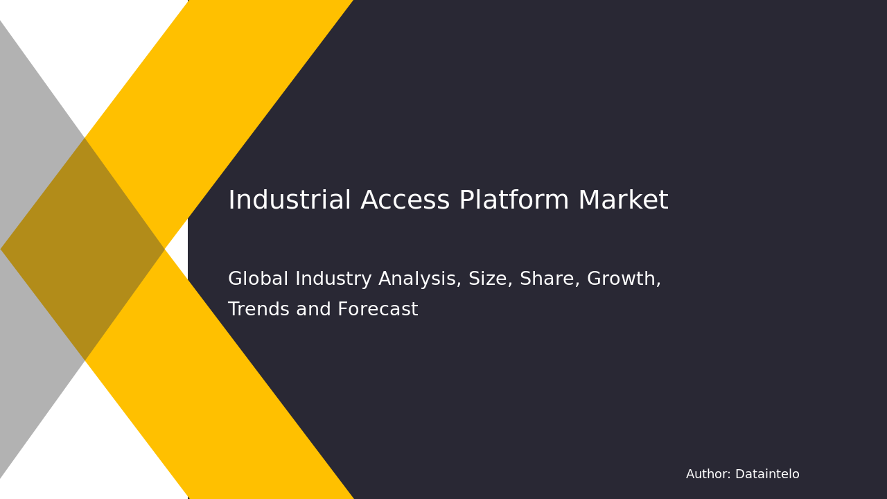 Request For Sample of Industrial Access Platform Market Research Report 2032