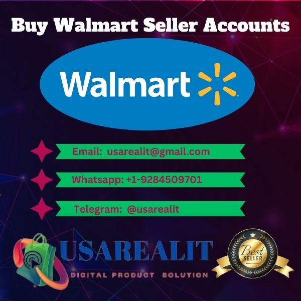 Buy Walmart Seller Accounts-fully active