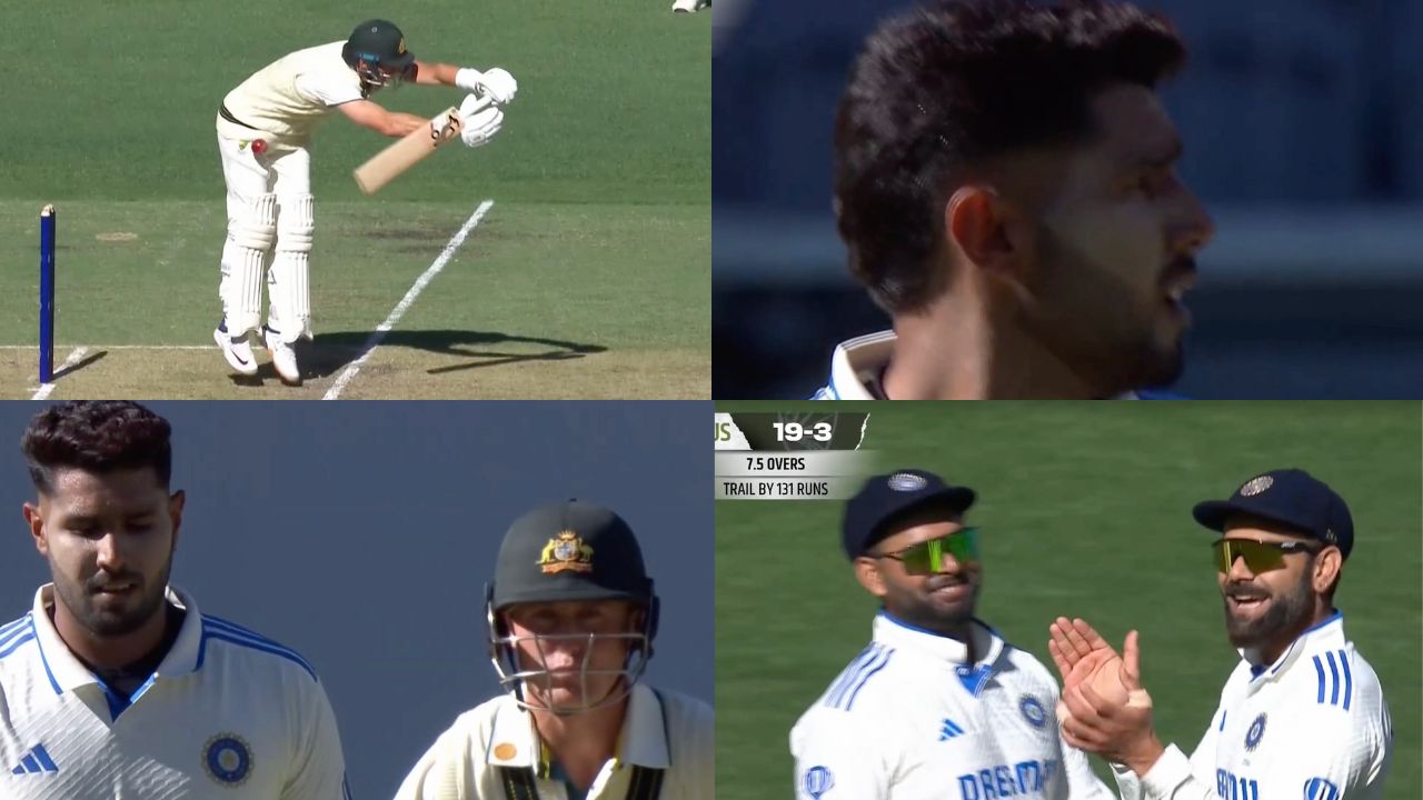 Watch: Marnus Labuschagne blows a kiss at Harshit Rana; Virat Kohli bursts into laughter