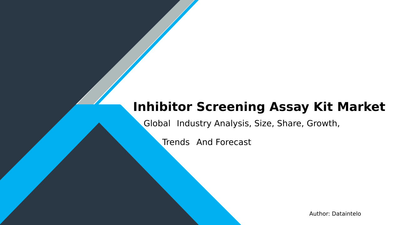 Request For Sample of Inhibitor Screening Assay Kit Market Research Report 2032