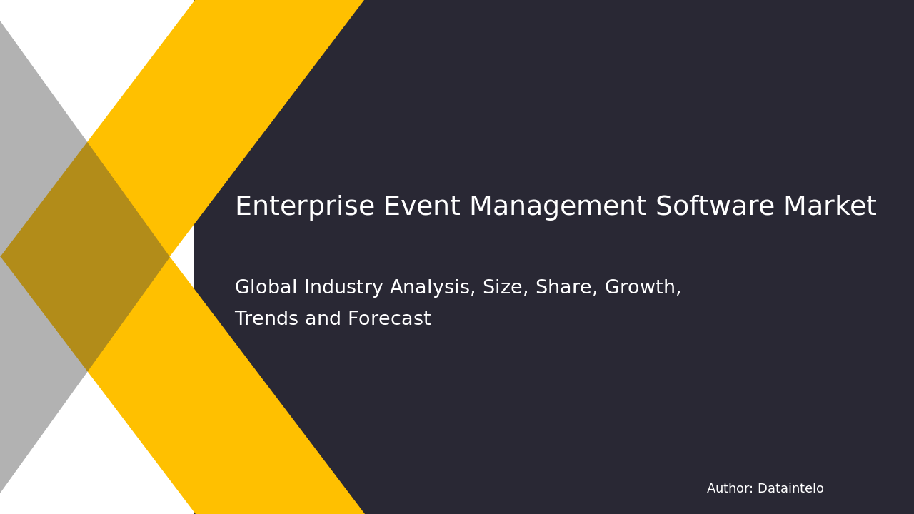 Request For Sample of Enterprise Event Management Software Market Research Report 2032