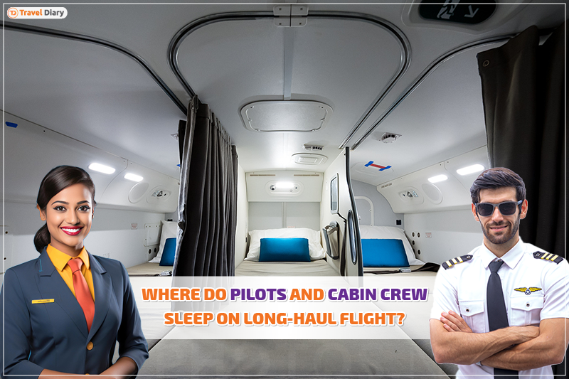 Where do Pilots and Cabin Crew Sleep on Long Flights?