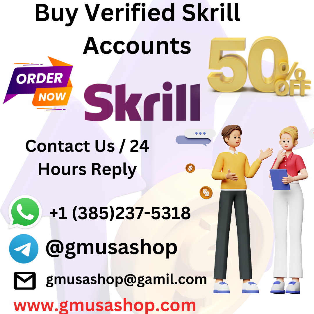 Buy Verified Skrill Accounts - Fast, Secure & Reliable |