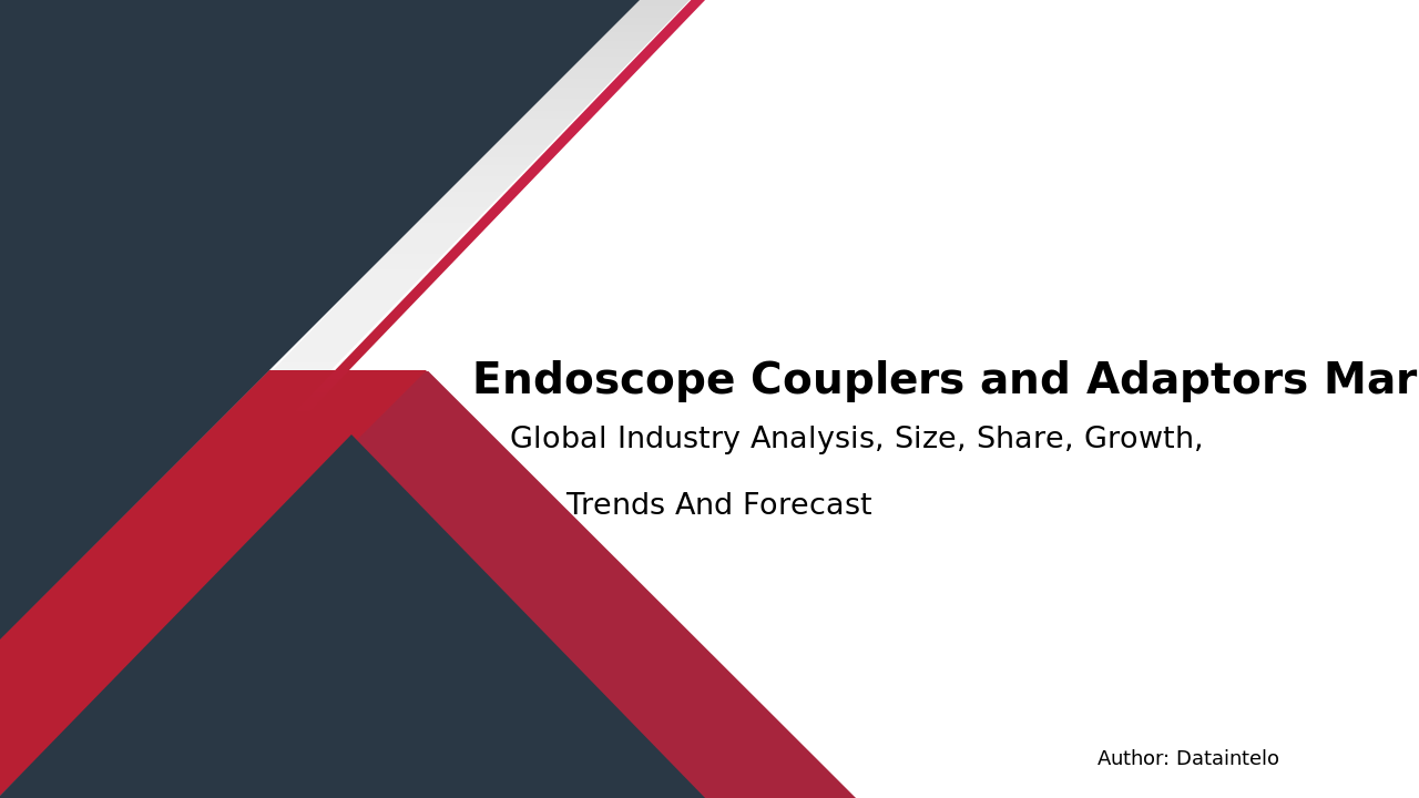 Endoscope Couplers and Adaptors Market Research Report 2032