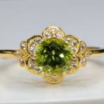 Peridot Gemstone rings