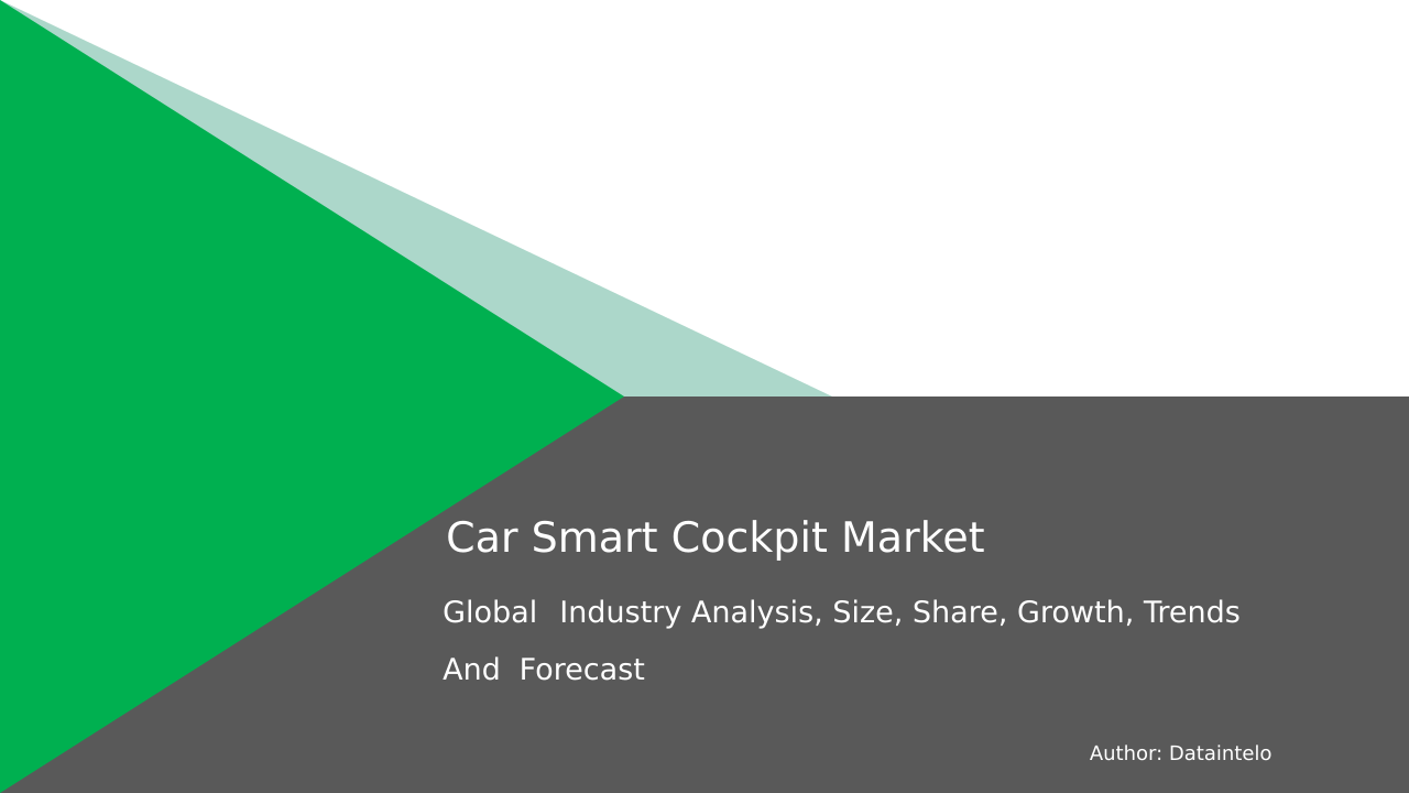 Car Smart Cockpit Market Research Report 2032