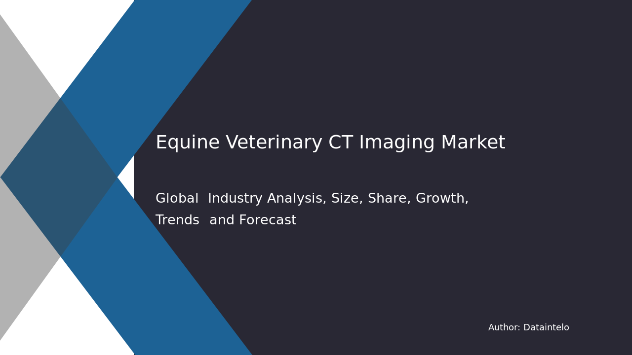 Request For Sample of Equine Veterinary CT Imaging Market Research Report 2032