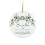 Ceramic Daughter ornament