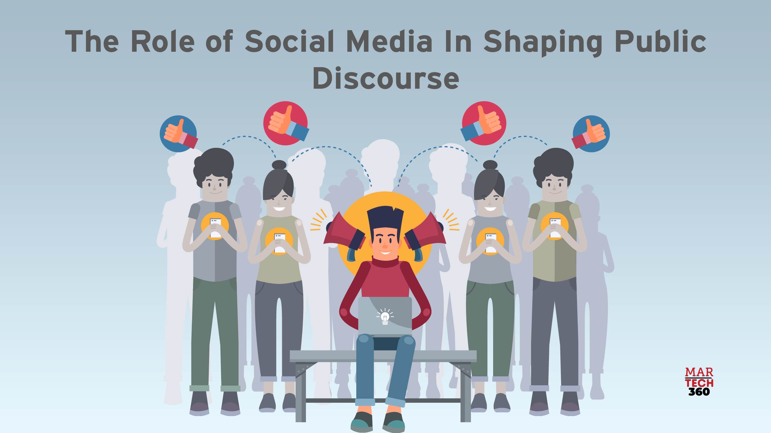 The Role of social media in shaping public discourse