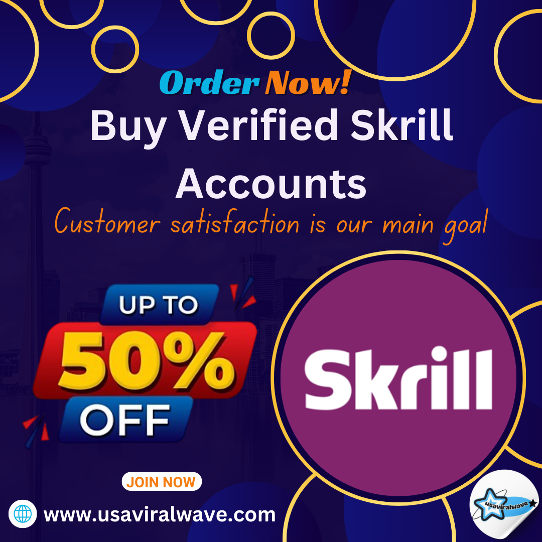 Buy Verified Skrill Accounts Secure & Reliable... 2025