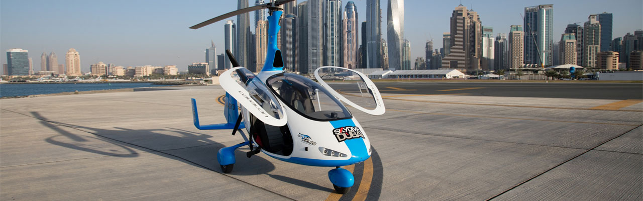 Gyrocopter Flight Ride in Dubai, UAE