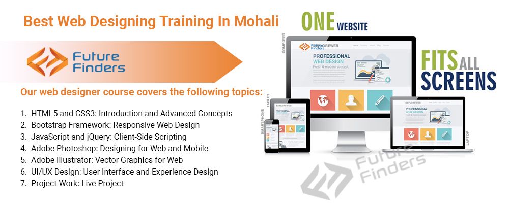 Best Web Designer Training in Mohali | Future Finders