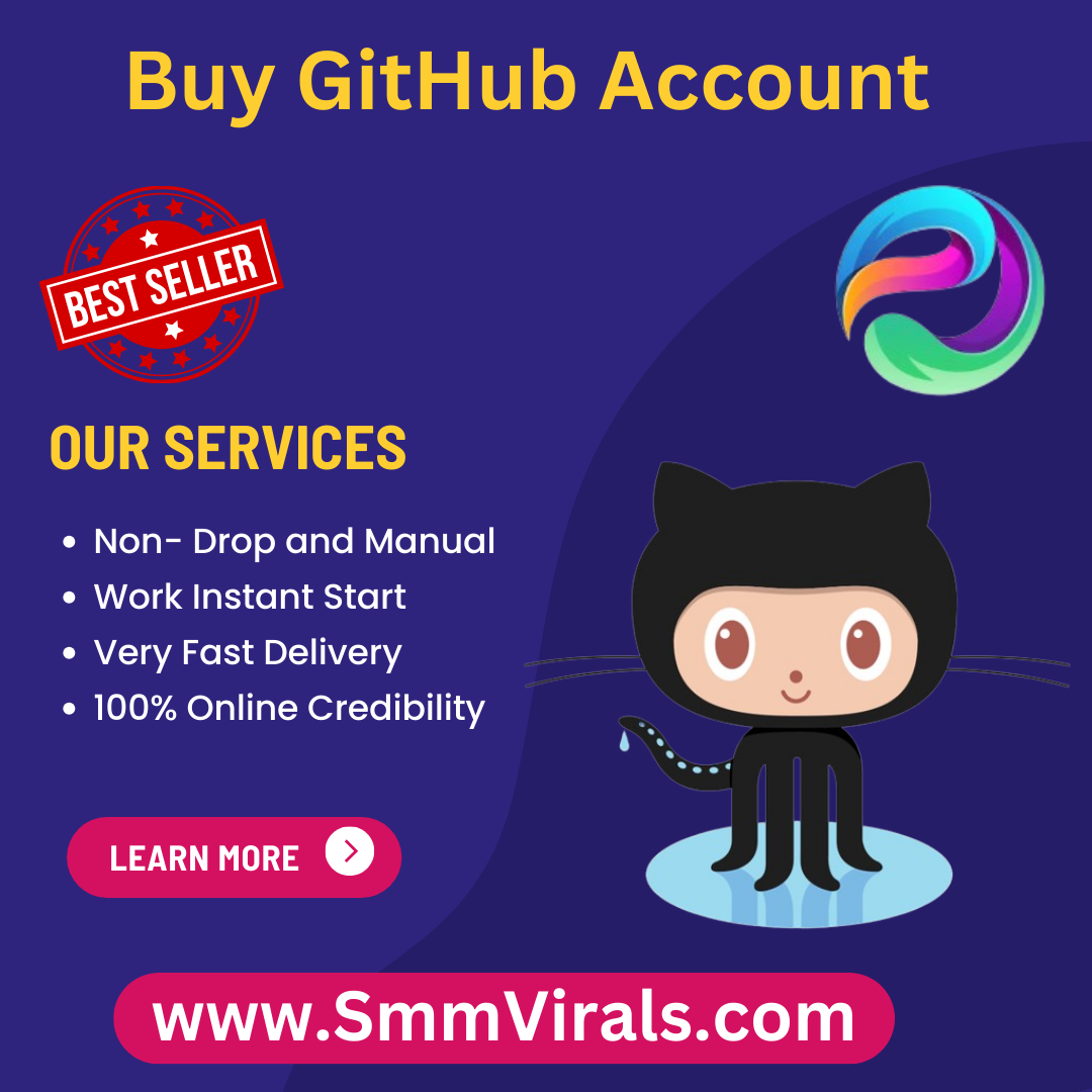 Buy GitHub Account - Bulk (PVA, Aged)