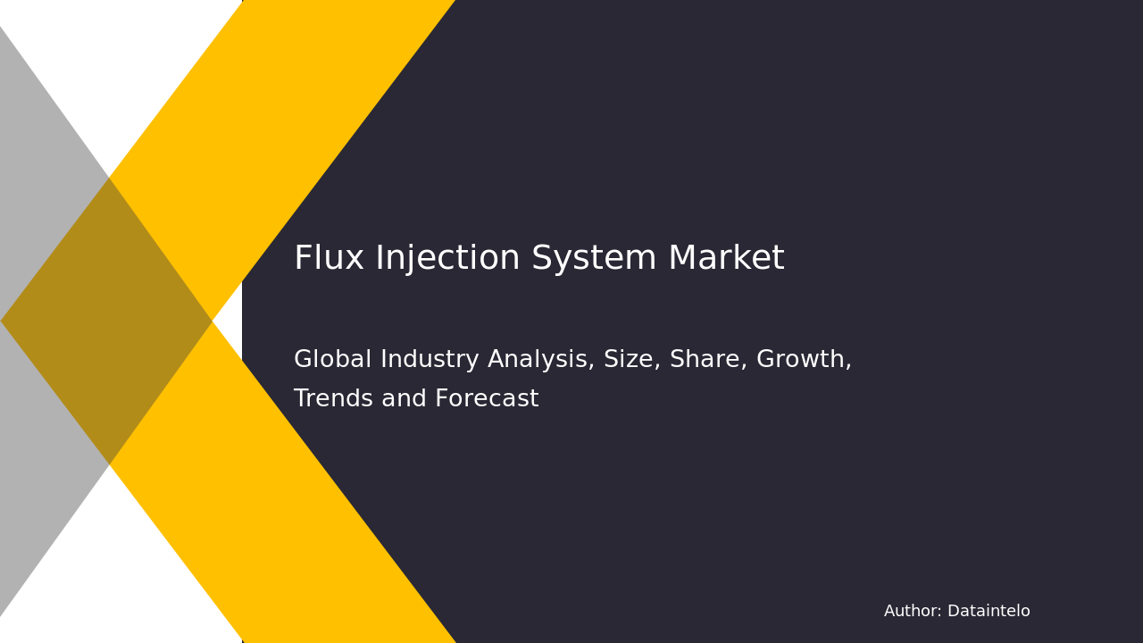 Flux Injection System Market Research Report 2032