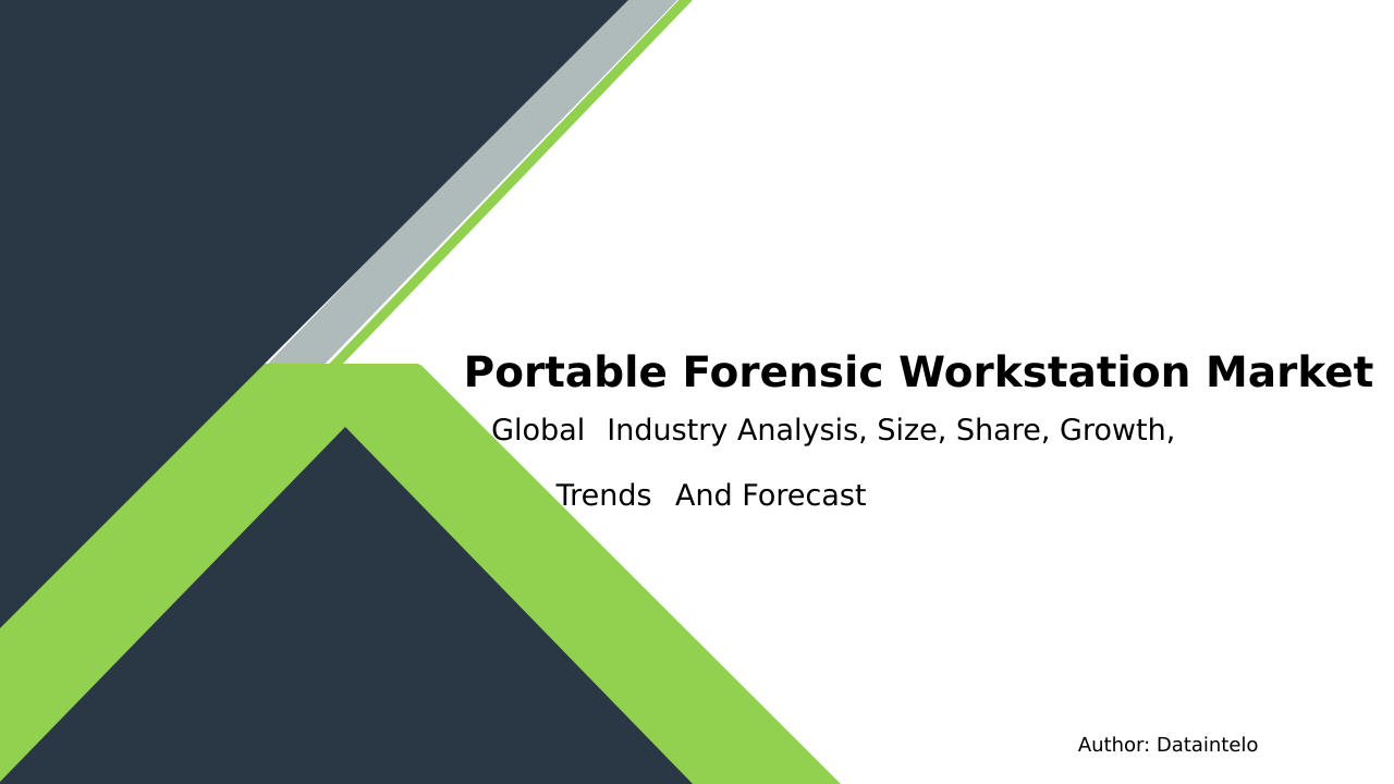 Request For Sample of Portable Forensic Workstation Market Research Report 2032