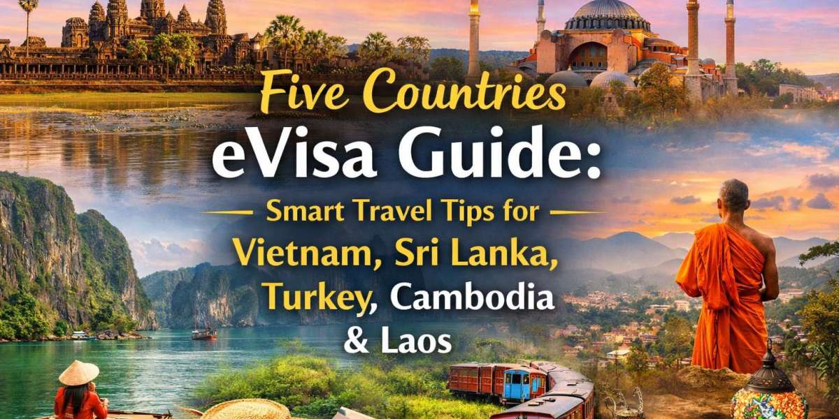 Five Countries eVisa Guide: Smart Travel Tips for Vietnam, Sri Lanka, Turkey, Cambodia & Laos