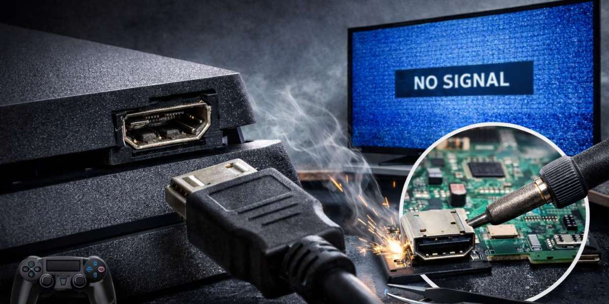 What should I do if my HDMI port is broken?